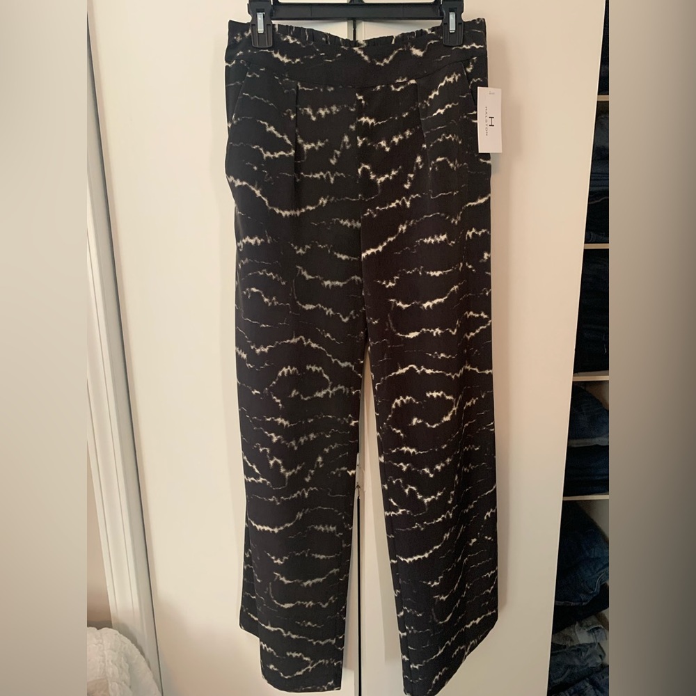 Halston wide leg pant